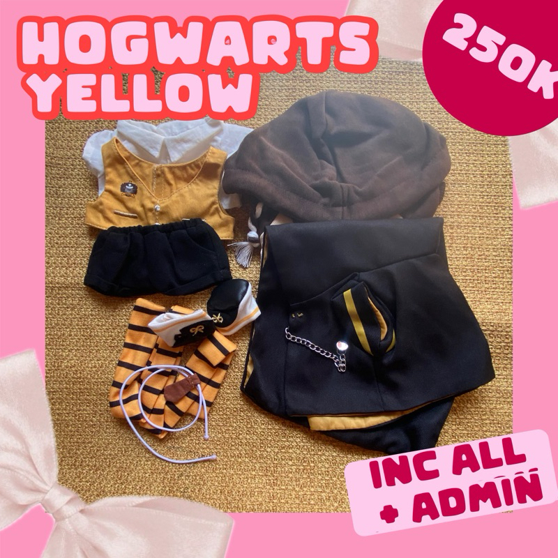 [READY STOCK] clothes doll kpop 20cm baju boneka 20cm cookie hogwarts harry potter