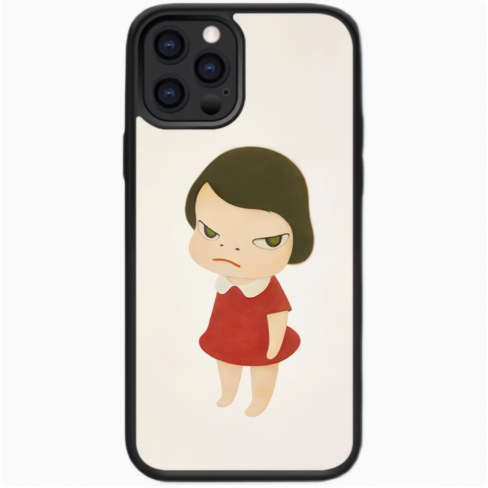 Yoshitomo Nara cute - Softcase Glossy (BERGARANSI) Iphone samsung xiaomi redmi oppo vivo realme (Cas