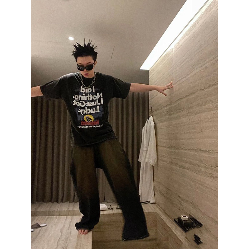 VETEMENTS Oversize Tshirt I Just Got Lucky Vintage Tee