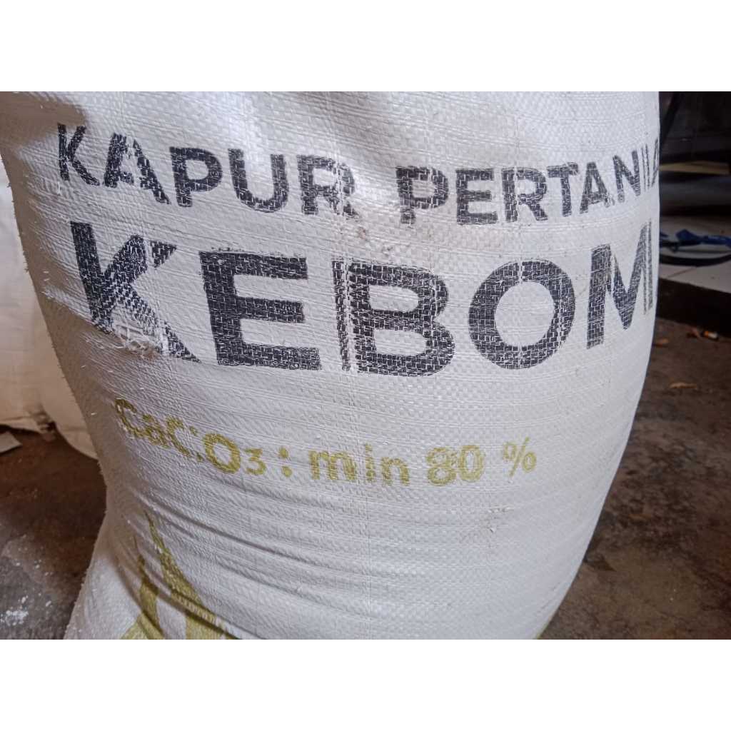 Kapur pertanian perkebunan dolomit kebomas repack 1 kg