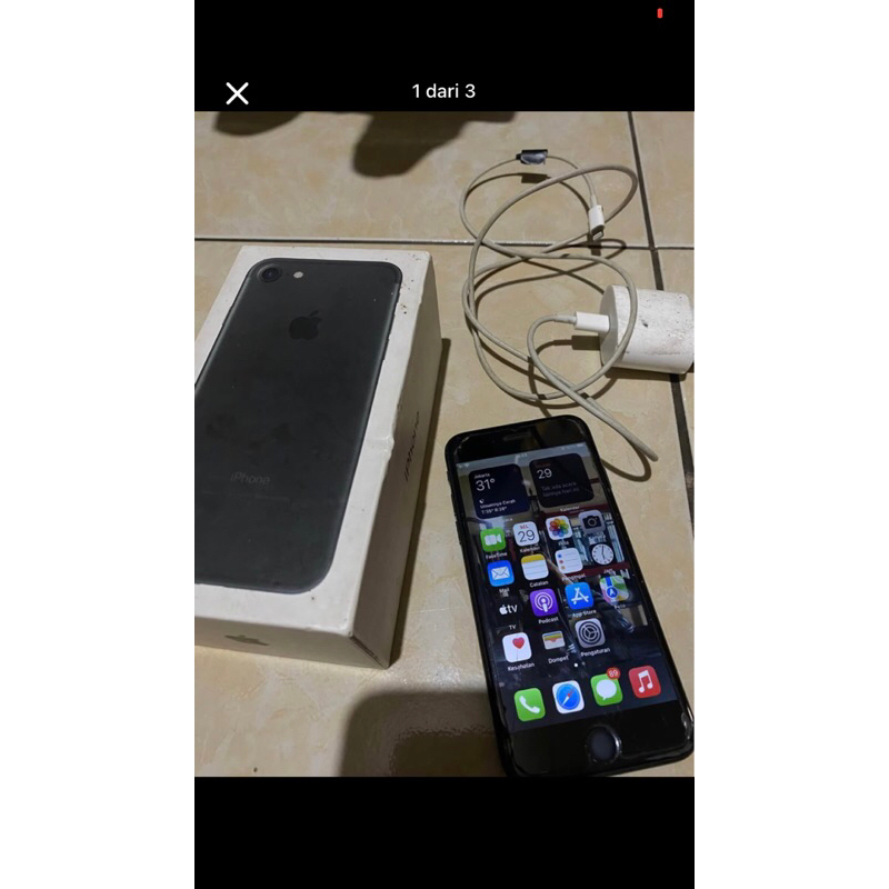 iphone 7 128gb kumplit bekas