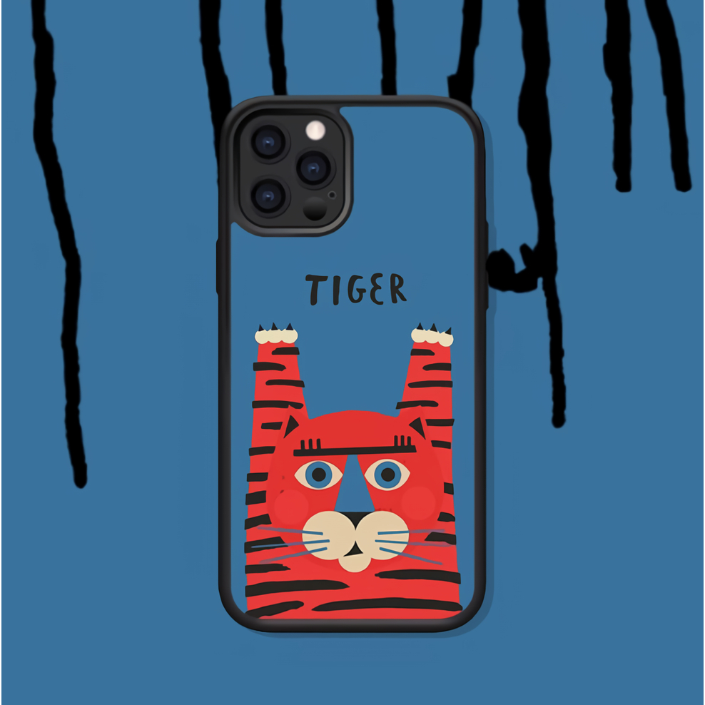 2022 New Year of the Tiger - Softcase Glossy (BERGARANSI) Iphone samsung xiaomi redmi oppo vivo real