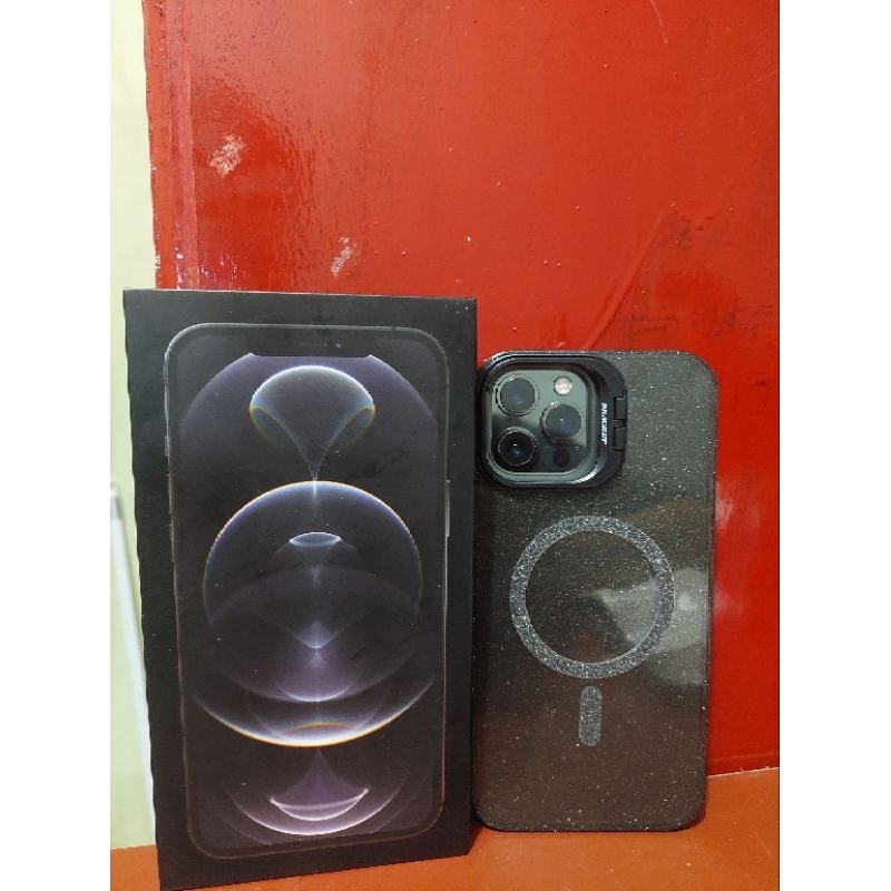 Iphone 12 Promax 128Gb Ibox original bekas