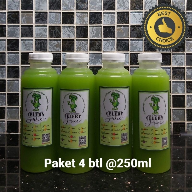 

Jus Seledri Celery Stick pure COLD PRESSED 250ml