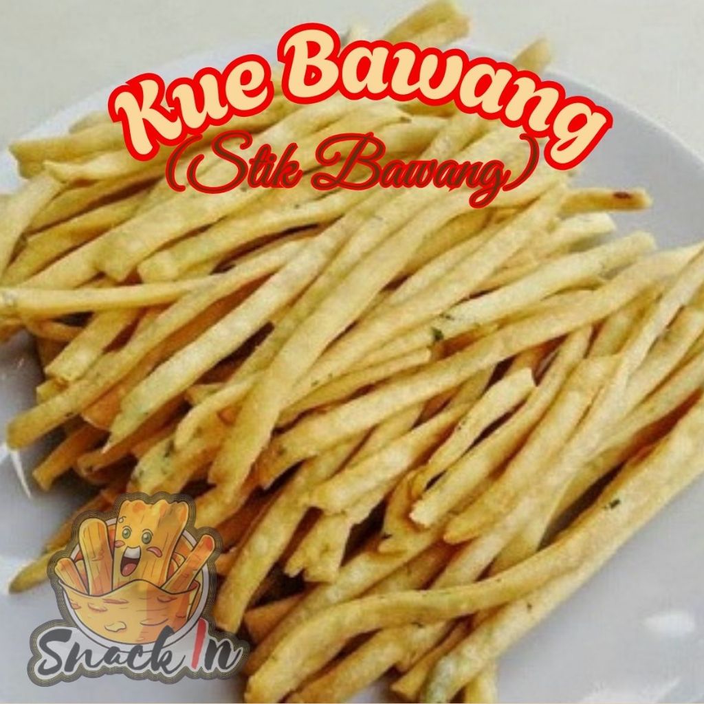 

Snack 1KG Kue Bawang gurih Stik bawang Kiloan Stik Gandum Kering Gurih Renyah