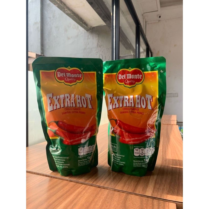 

DEL MONTE EXTRA HOT CHILI SAUCE 1KG