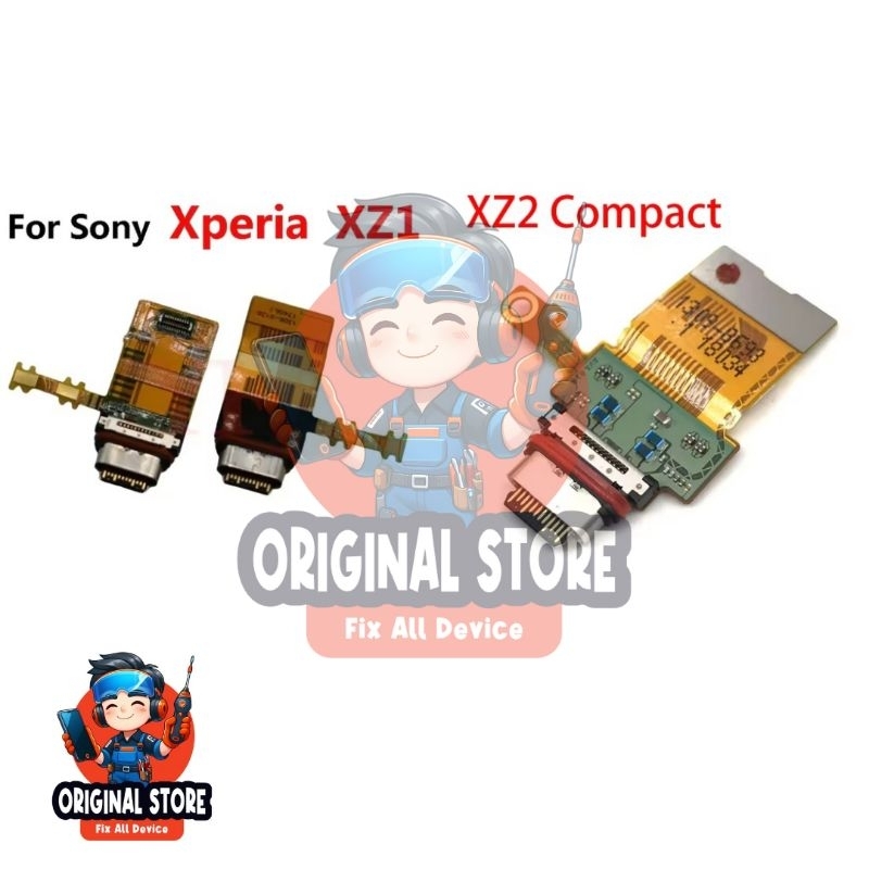 Flexible cas charger sony XZ1 / XZ2 compact mini