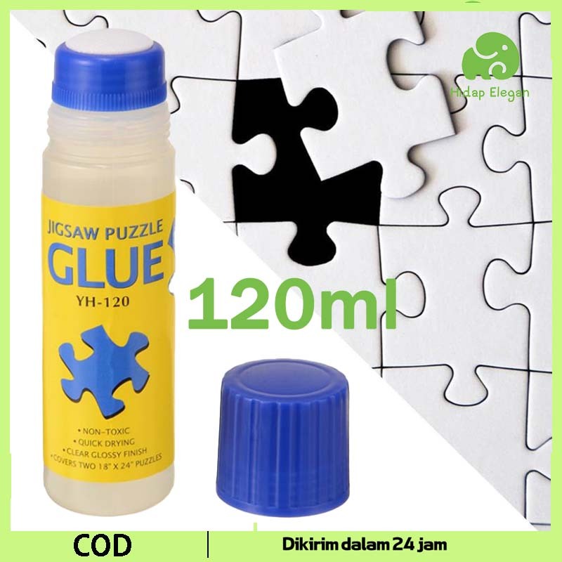 

120 Ml Lem Puzzle Cair Lem Puzzle Lem Anak Lem Warna Diy Jigsaw Puzzle Glu Student Handmade DIY