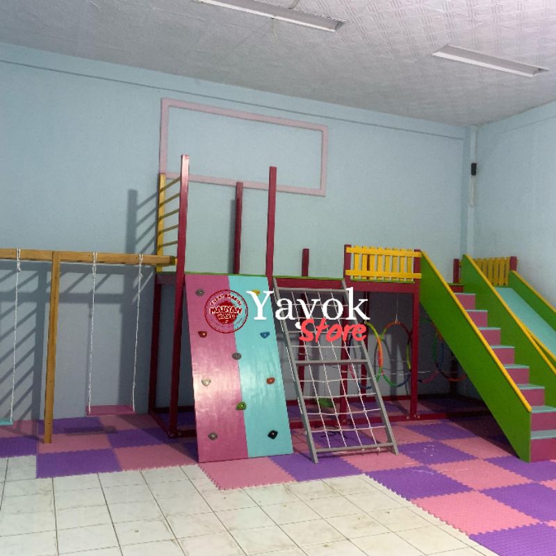 Playground Tipe Warrior - rekomendasi Playground- paket usaha Playground