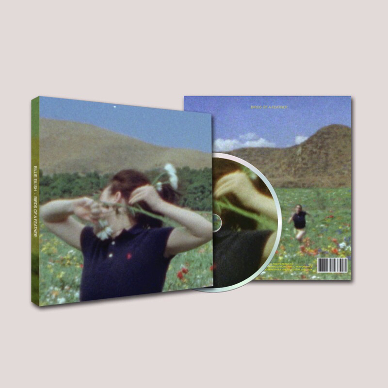 CD BILLIE EILISH - BIRDS OF A FEATHER SINGLE CD ALBUM , BILLIE EILISH VINYL