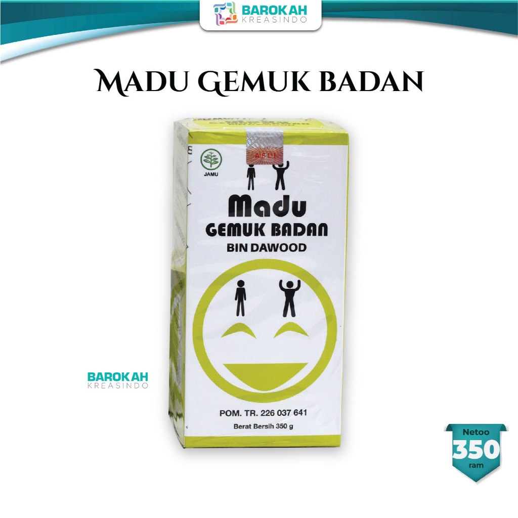 

Madu Gemuk Badan 350gr/nafsu makan/ menambah berat badan / Daya Tahan Tubuh / Madu Kesehatan