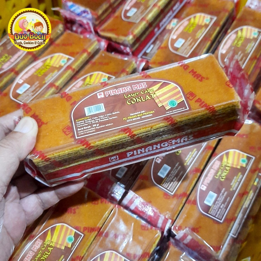 

Kue Lapis Legit Pinang Mas 300 Gram / Kue Bolu Lebaran - Duo Bocil Snack