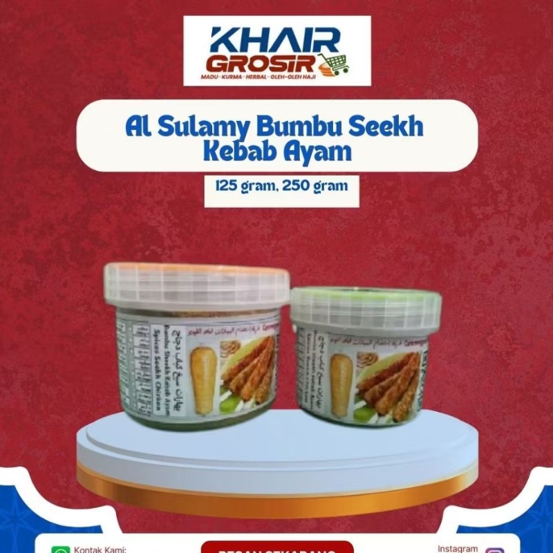 

Al Sulamy Bumbu Seekh Kebab Ayam
