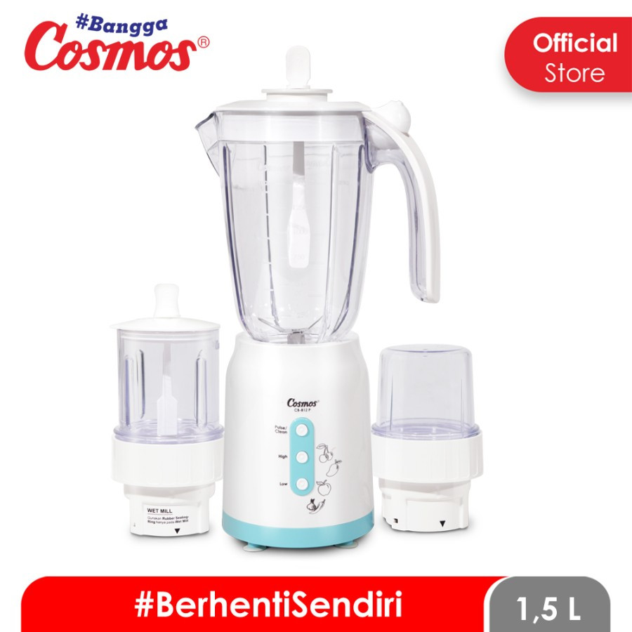 Cosmos Blender Plastik 3in1 CB 812 P / Blander Cosmos ORIGINAL CB-812 / Blender Murah Cosmos 3in1 Pl