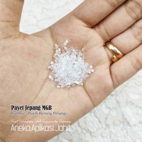 50 GRAM PAYET JEPANG MGB PUTIH BENING PELANGI 533
