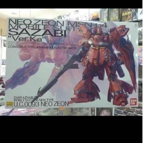 GUNDAM MG 1/100 MSN-04 SAZABI VER.KA 55457/85135 [ORIGINAL BANDAI]