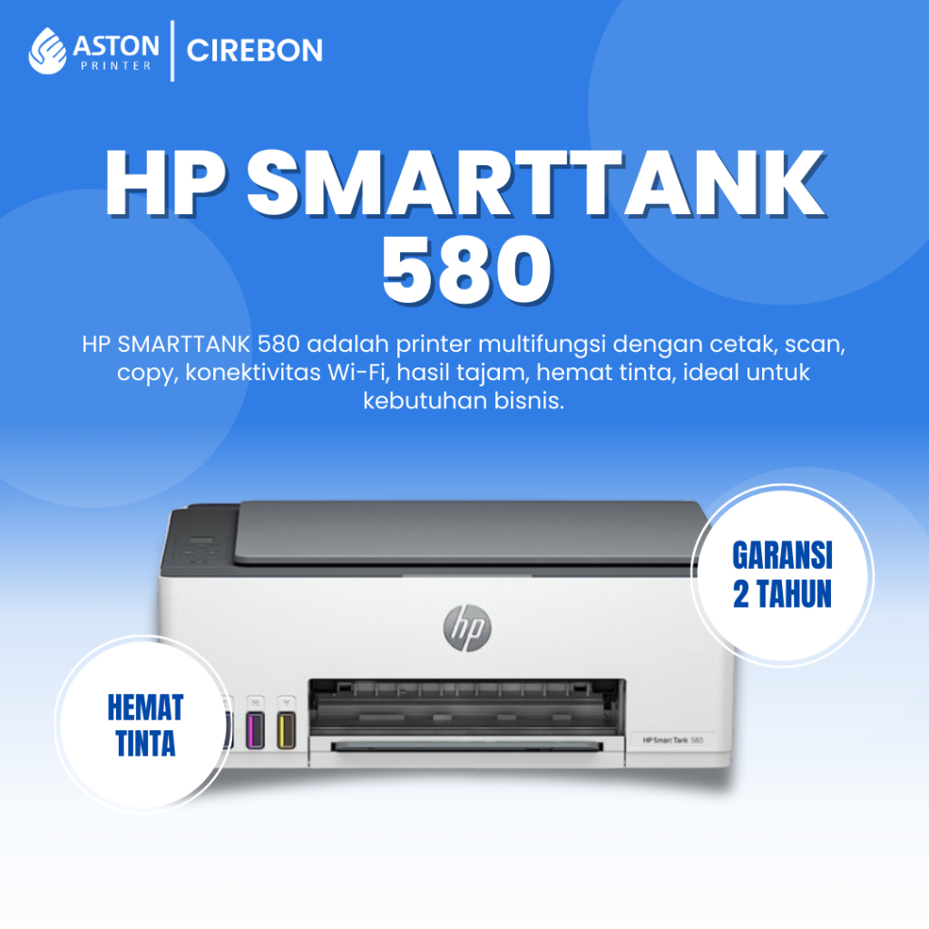 Printer HP Smart Tank 580 - Printer All-in-One Wireless
