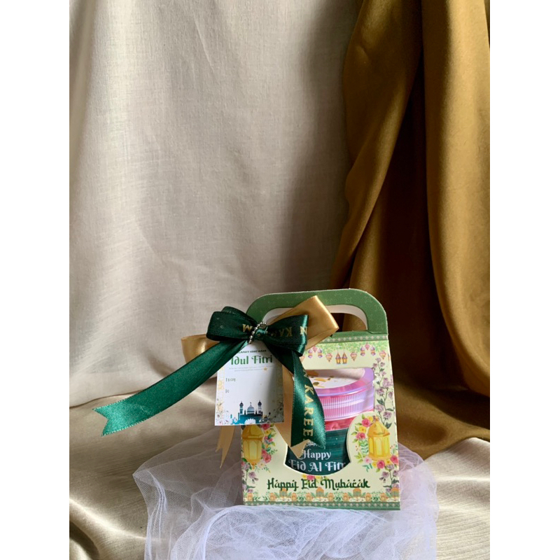 

TAS HAMPERS BOX MINI | HAMPERS LEBARAN MOTIF