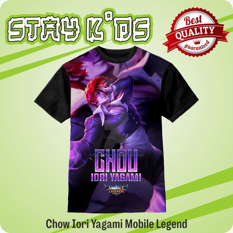 Kaos Anak Chow Iori Yagami Mobile Legend