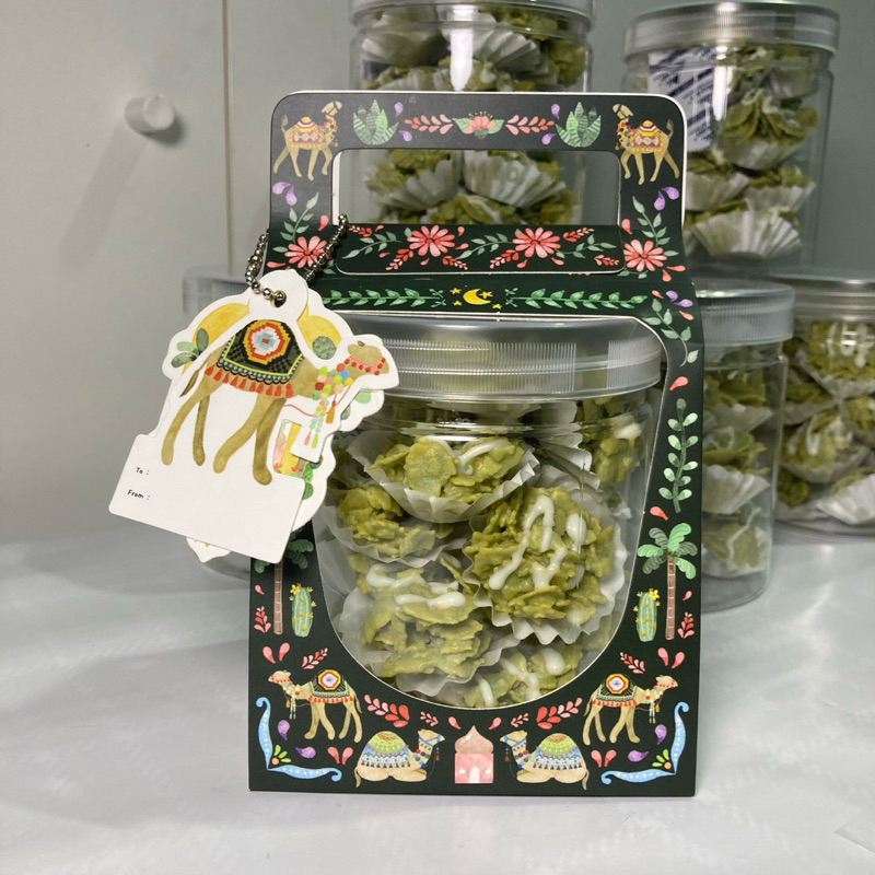 

Premium Cornflakes Matcha - healthy snacks