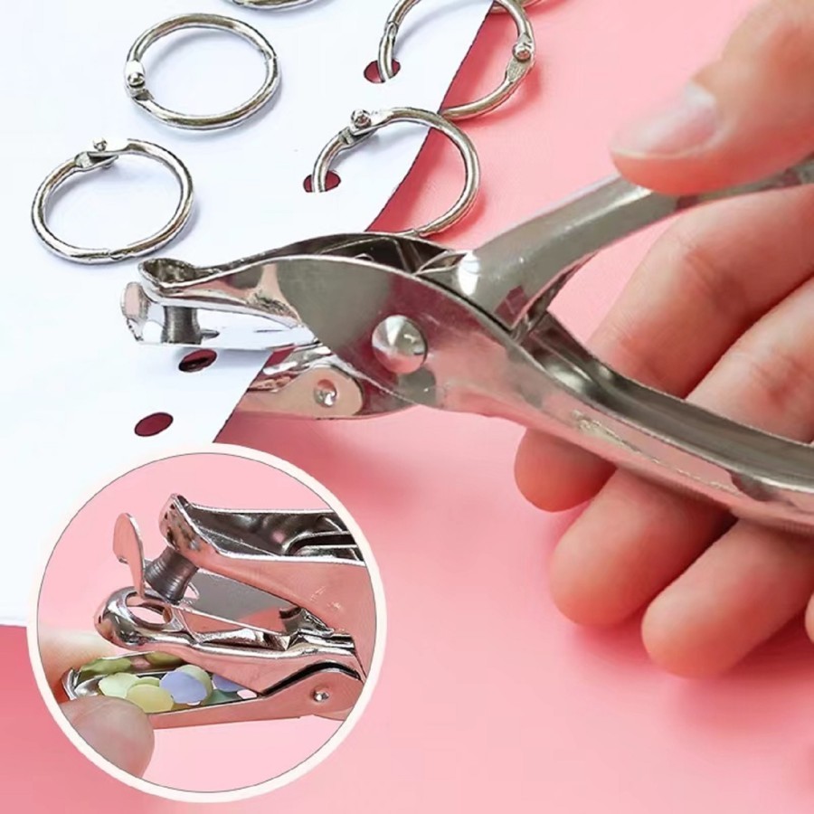 

Pembolong Kertas 1 Lubang KANGARO One Hole Punch Original (1 PCS) / Slot Punch KANGARO Pelubang Kertas Stainless Steel Per Pcs