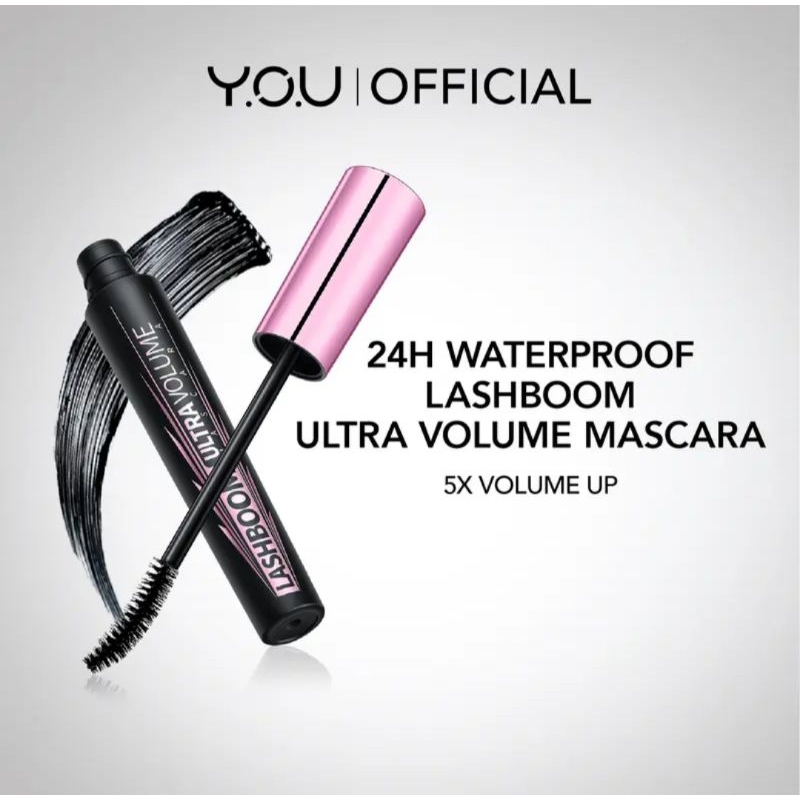 YOU Maskara Lashboom ultravolume Waterproof