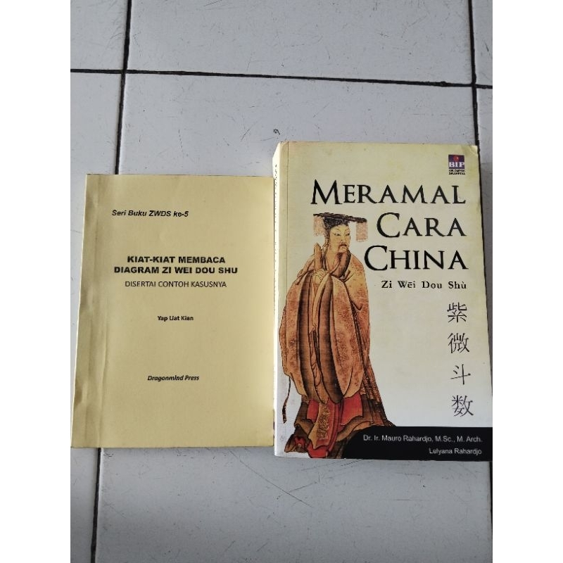 Buku Meramal Cara China & Kiat-kiat Membaca Diagram Zi Wei Dou Shu.
