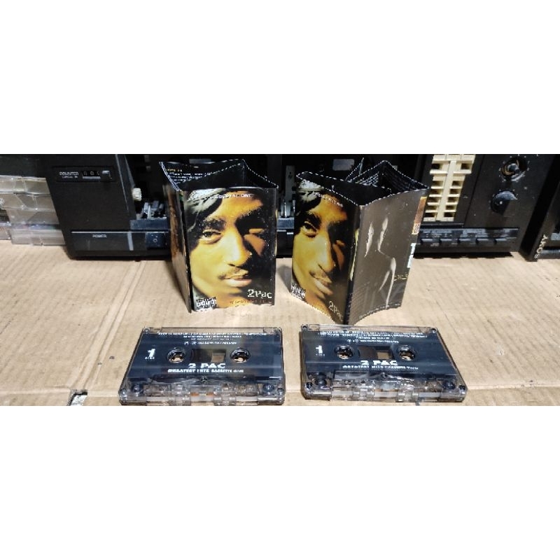 kaset pita 2 Pac komplit
