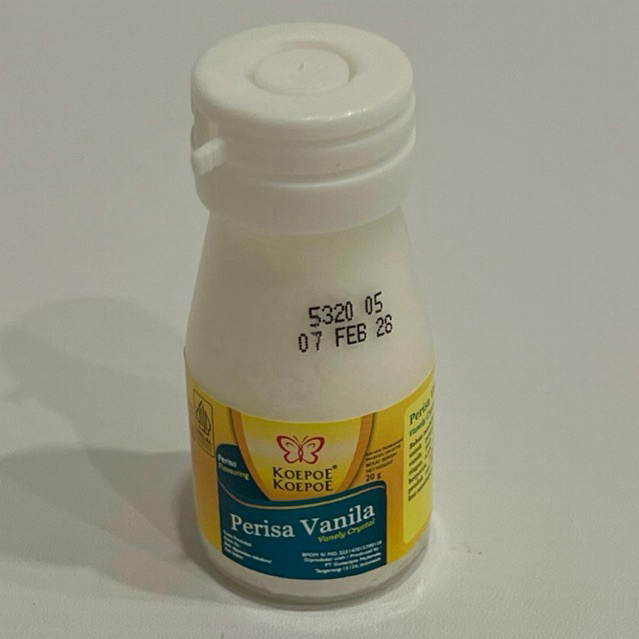 

Vanely Crystal Koepoe Perisa Vanilla 20g | Perisa Koepoe Koepoe Cristal