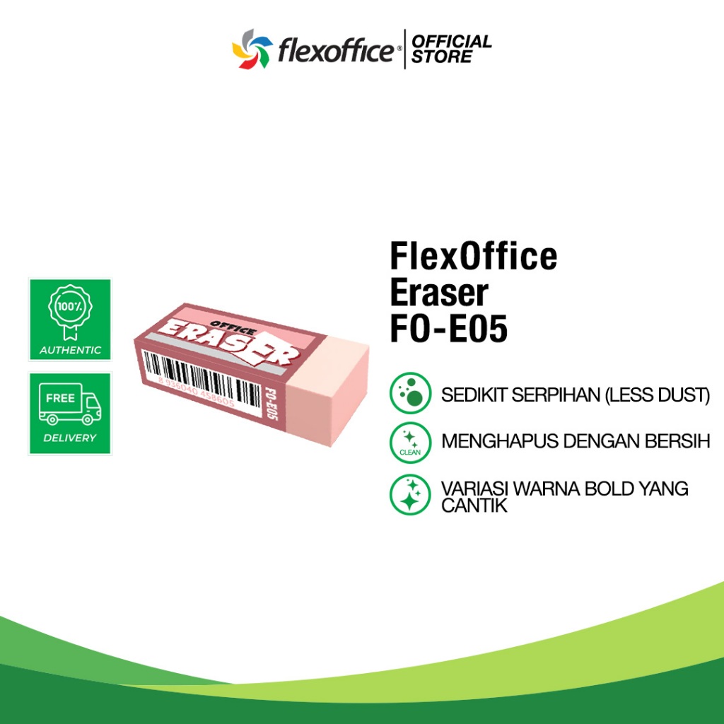 

FLEXOFFICE ERASER FO-E05