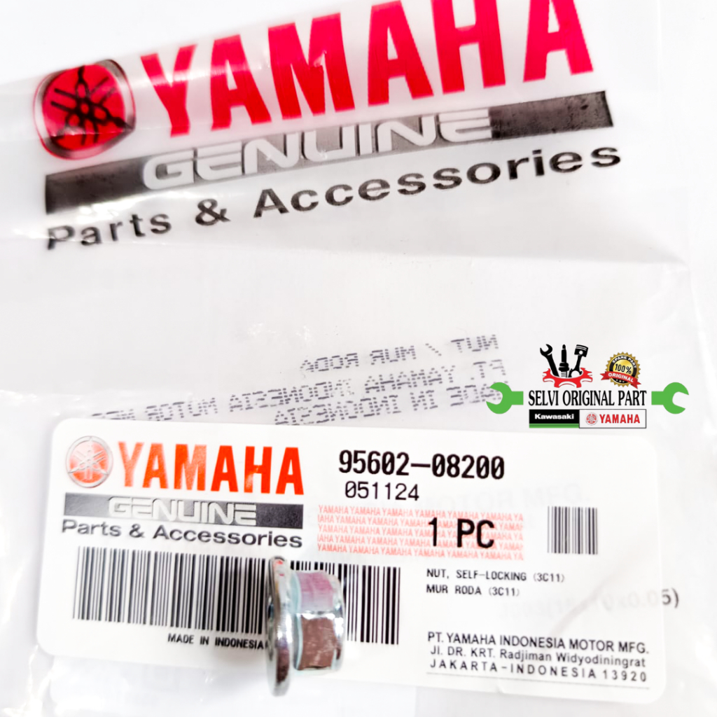 MUR NAP GEAR BELAKANG R15 95602-08200 ORIGINAL YAMAHA