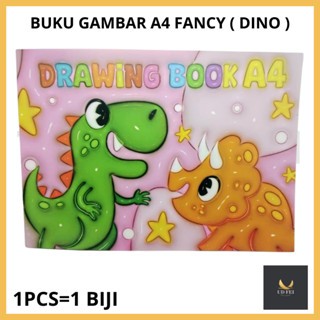 

(1 PCS=1 BIJI) BUKU GAMBAR A4 FANCY/ BUKU GAMBAR LABUBU/ BUKU GAMBAR DINO/ BUKU GAMBAR LUCU/ DRAWING BOOK