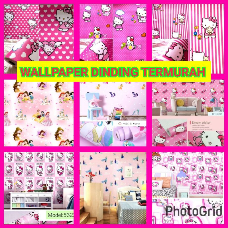 M2M WALLPAPER Wallpaper Dinding Karakter Anak Cewek Wallpaper Dinding Kamar Anak Wallpaper Dinding H
