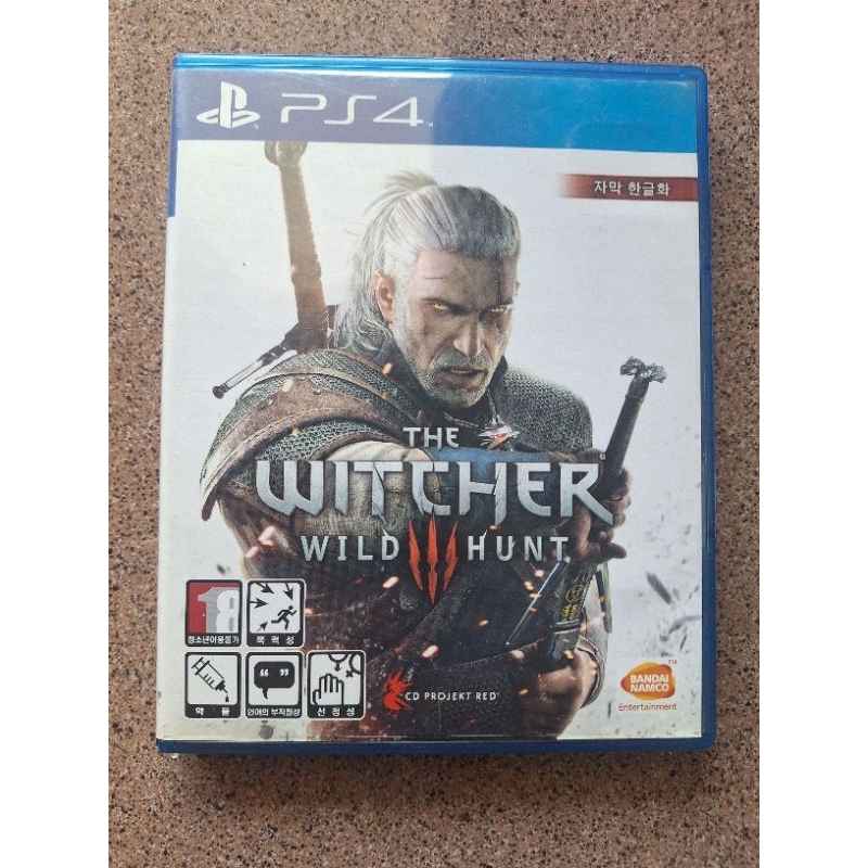 kaset/cd/bd the Witcher 3 PS4 ori