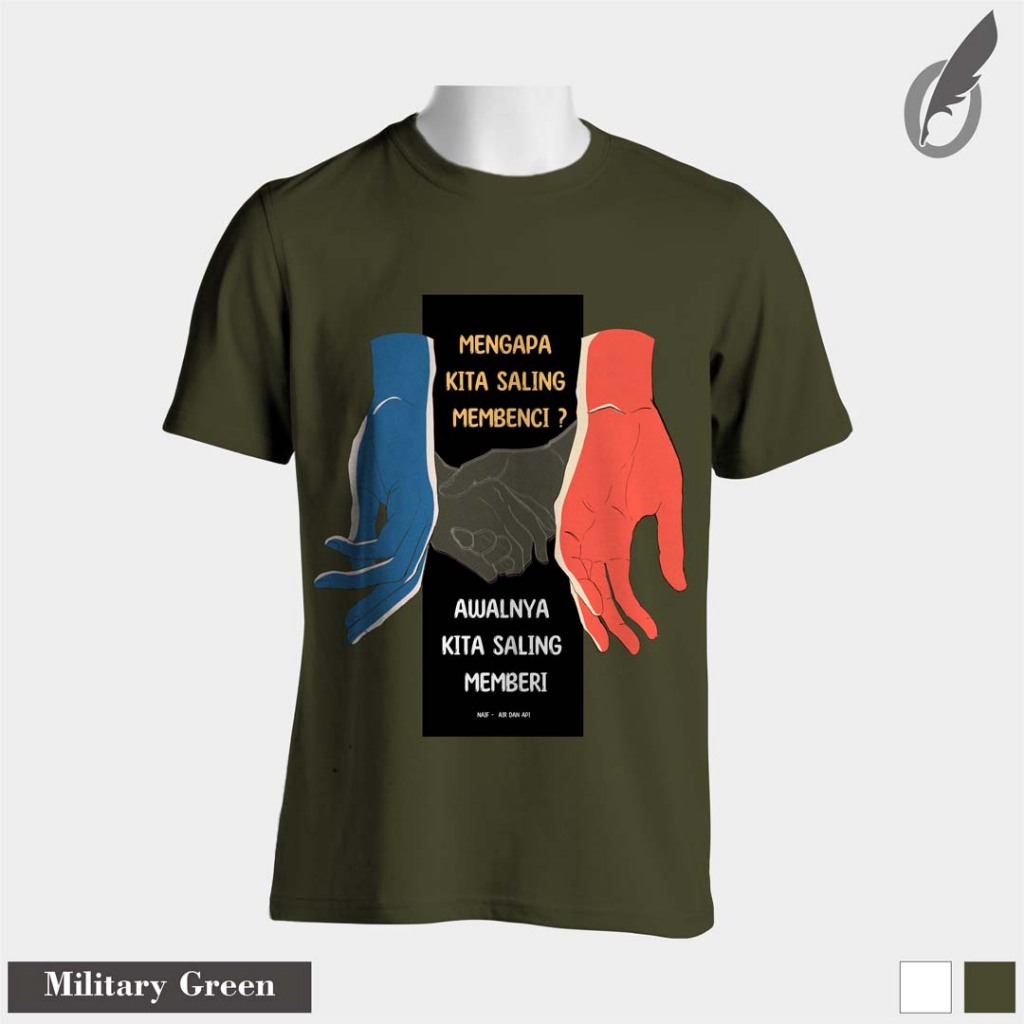 Sociopath T-Shirt Naif Saling Memberi - Kaos Unisex