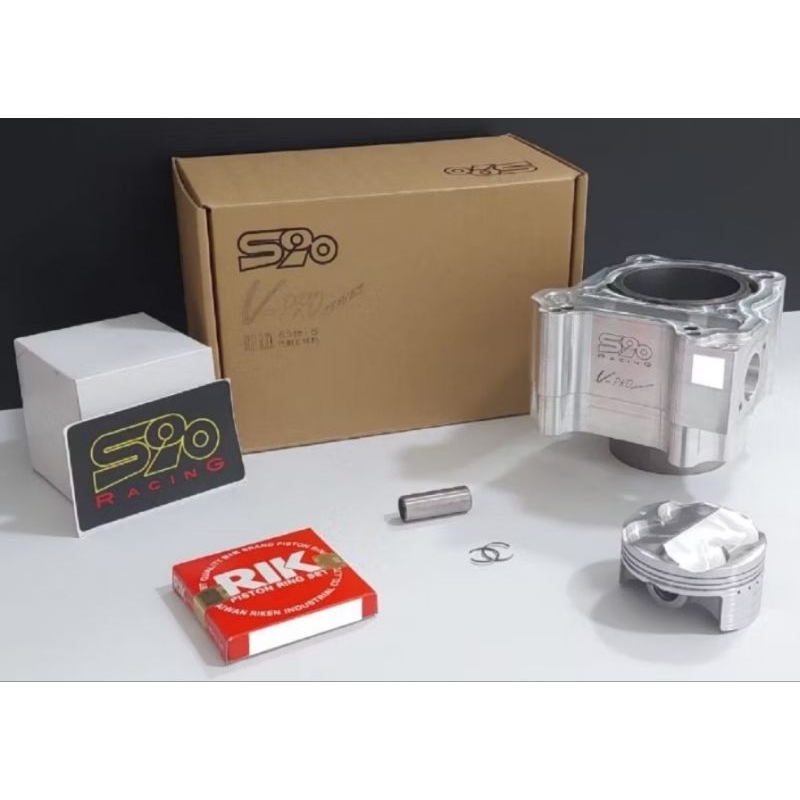 Blok seher bore up s90 racing v-pro full billet 65,68,70,72,75 jupiter mx,vixion,r15,mx king.