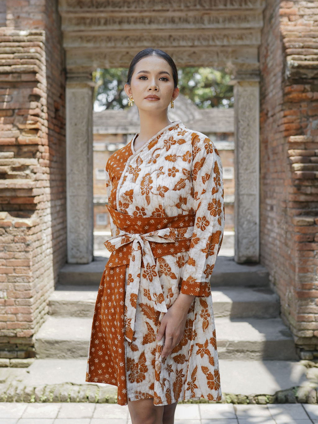 MARGARIA BATIK - Dress Saras - Baju Batik Tulis Wanita - Citra Nusantara Series