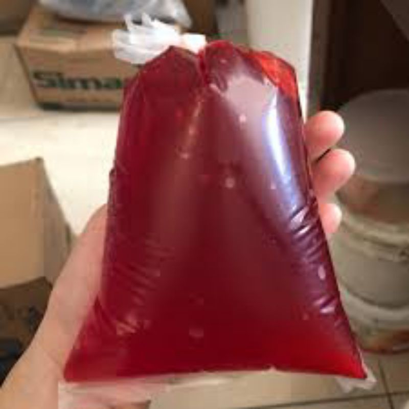 

Selai jelly wangi lembut Strawberry kiloan berat 1000 gram merk jitu