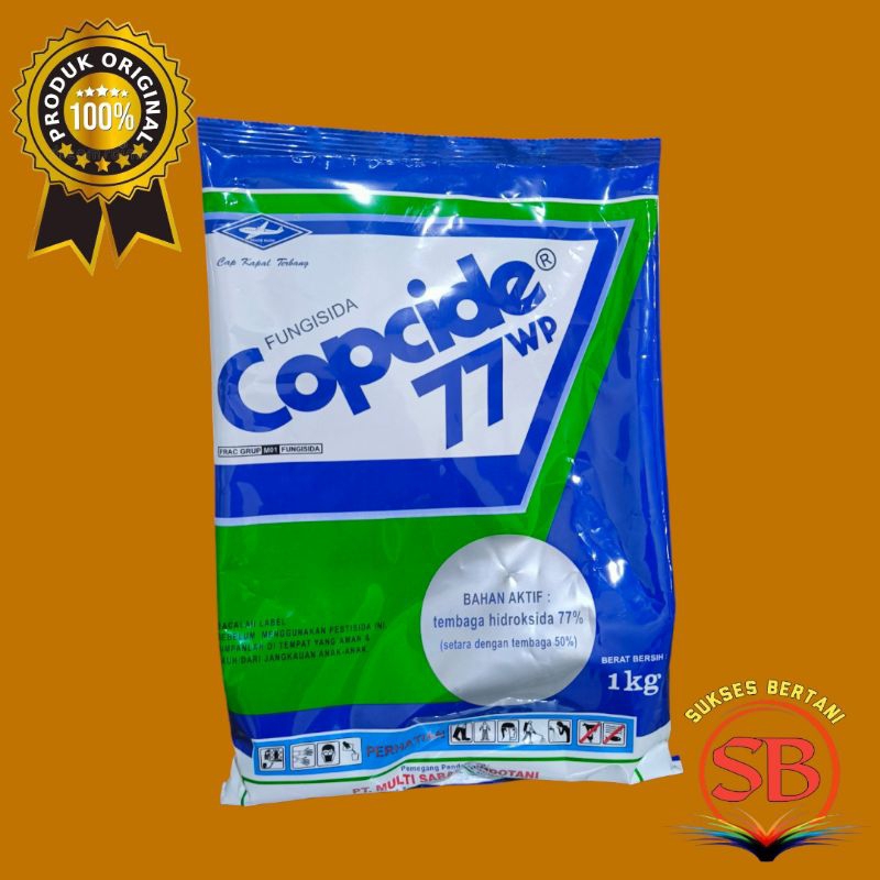 FUNGISIDA COPCIDE 77WP - 1 KG BAHAN AKTIF TEMBAGA HIDROKSIDA 77 %