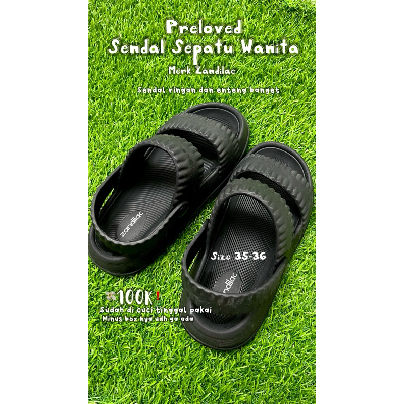 sendal sepatu wanita merk zandilac