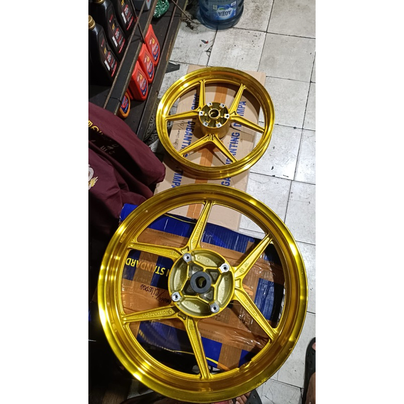VELG AXIO GOLD MODEL V YAMAH SCORPIO LAMA/SCOPRI BARU