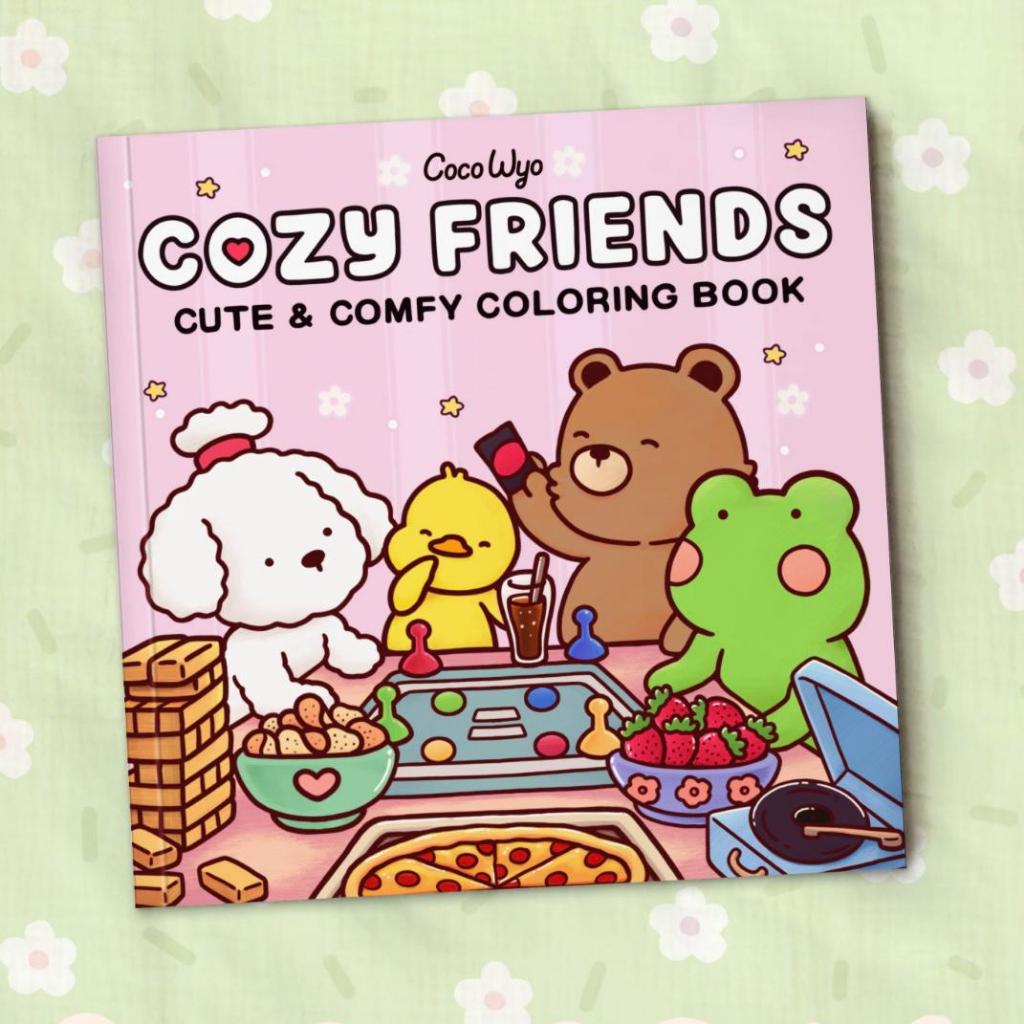 Coco Wyo Coloring Book / Buku Mewarnai Anak - anak Dewasa Viral /  Hadiah Ulang Tahun / Souvenir Ula