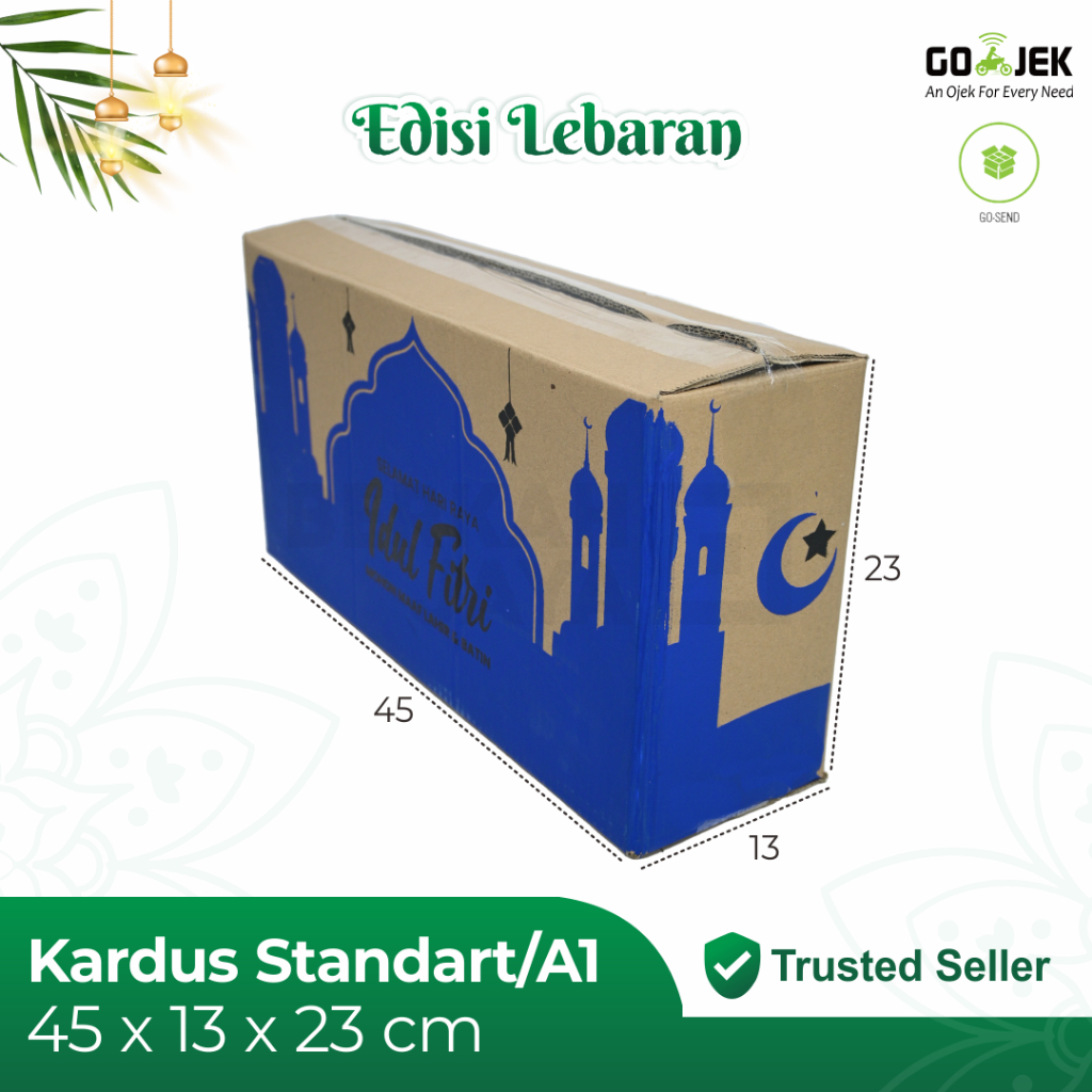 

Box 45x13x23 cm Box Parcel/boxhandle/Kardus/Parcel/Parcell/Lebaran/Idul Fitri/ 45 x 13 x 23 cm