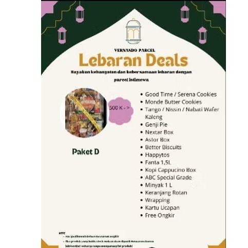 

PARSEL PAKET D