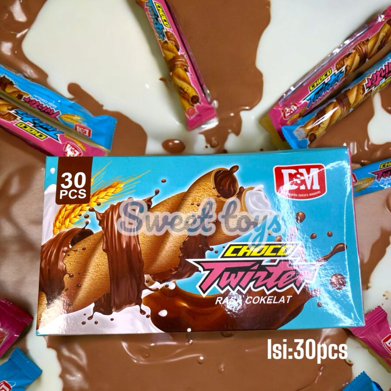 

permen choco twister (isi 30pcs)