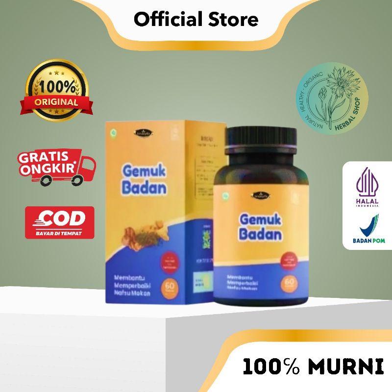 Original Madu Kapsul Penggemuk Ampuh Penambah Berat Badan Nafsu Makan Anak Dewasa