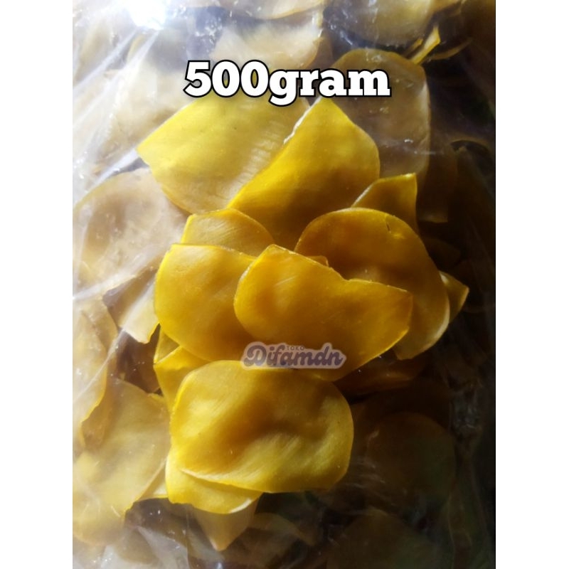 

Kerupuk Bawang besar mentah 500gram /kerupuk lumping/kerupuk mentah