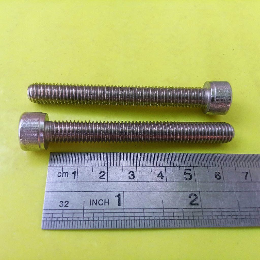 BAUT L STAINLESS M8 X 65 / BAUT 13 KUNCI L6 / L 6 / BAUT L SS M8 X 65 SUS 304 / BAUT L M8X65 STAINLE