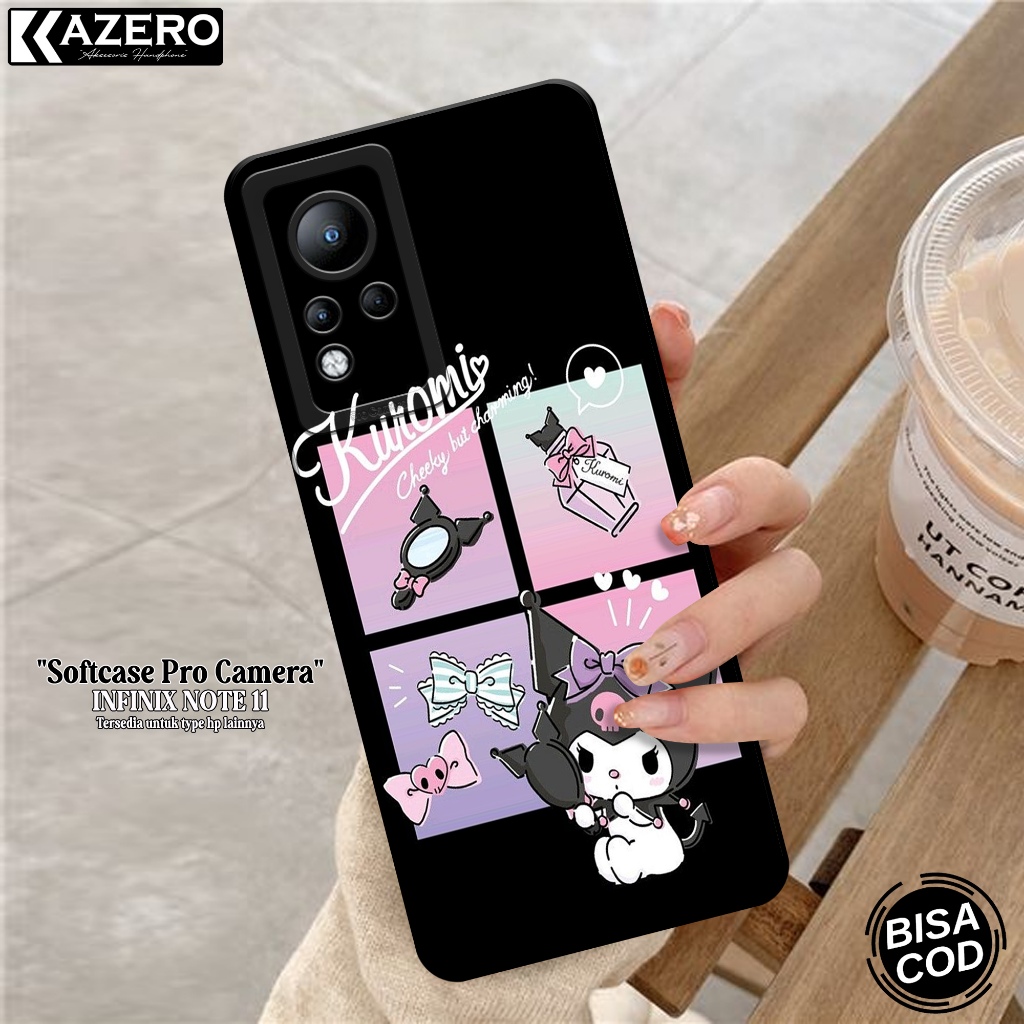Softcase Hp INFINIX NOTE 11 Terbaru - Fashion Case Kartun - Case INFINIX NOTE 11 - Silikon Pro Camer