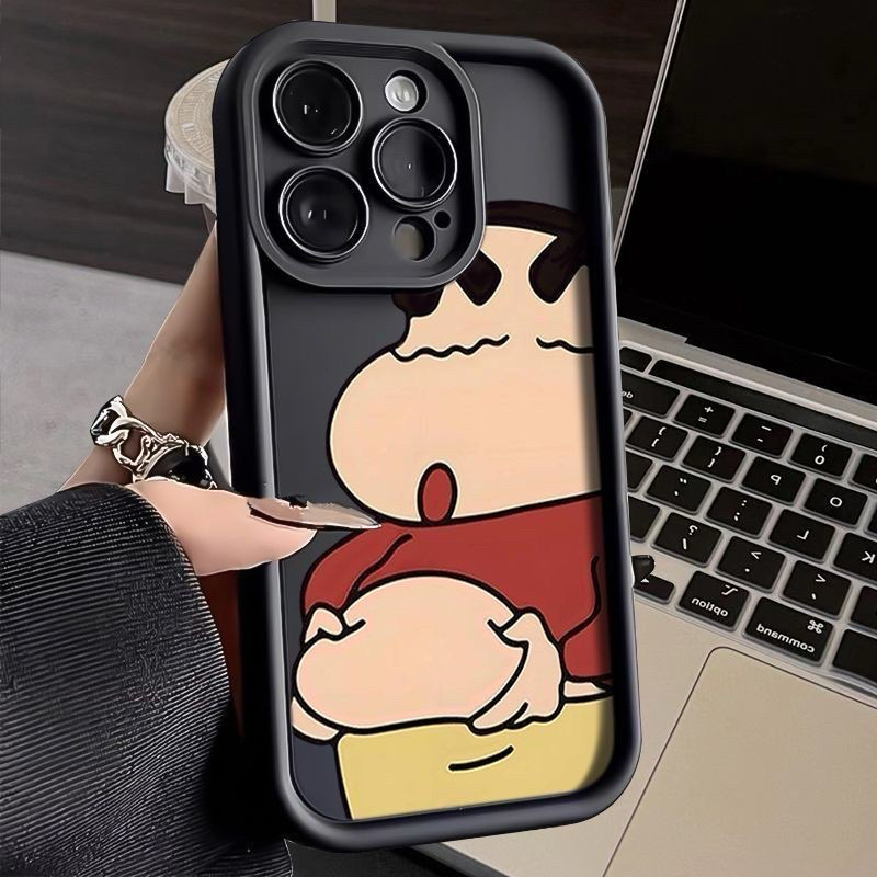 Fat Shinchan untuk iPhone case casing iphone lucu aesthetic Case for iPhone only casing hp iphone un